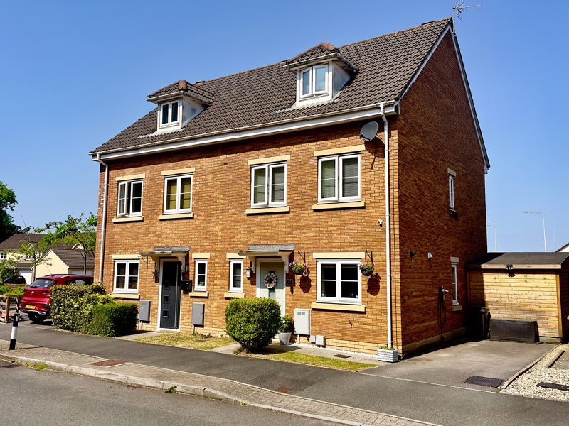 3 bed semidetached house for sale in 77 Maes Dewi Pritchard, Brackla