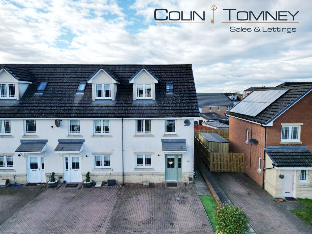 3 bed town house for sale in Clement Drive, Airdrie ML6, £189,000 Zoopla