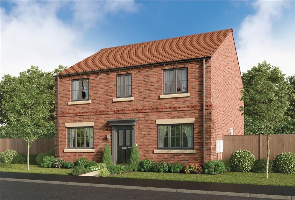 New home, 4 bed detached house for sale in "Lingwood" at Berrywood Road