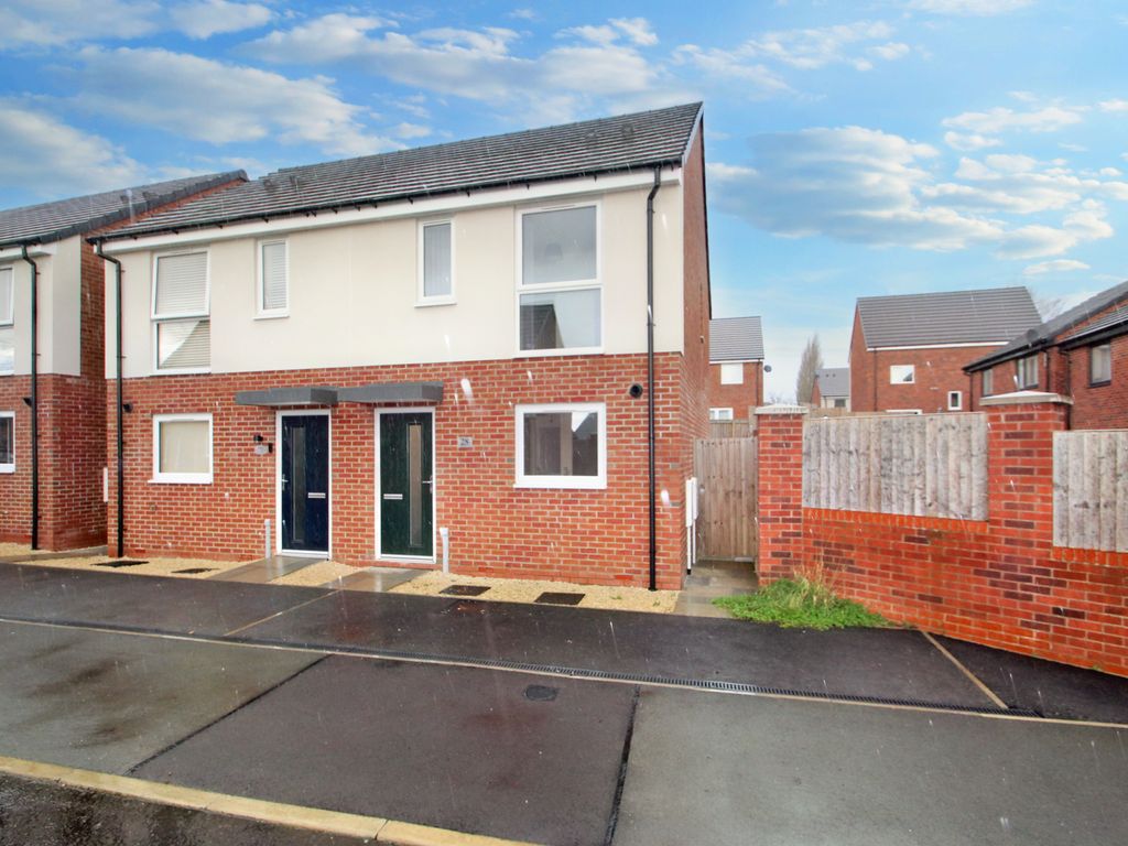 2 bed semidetached house to rent in Henry Mason Place, Bucknall Grange