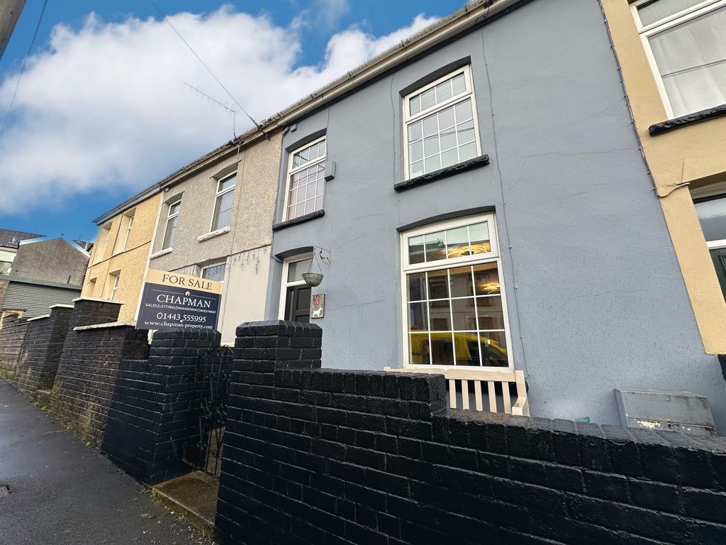 3 bed terraced house for sale in Vale View Street, Tonypandy, Mid
