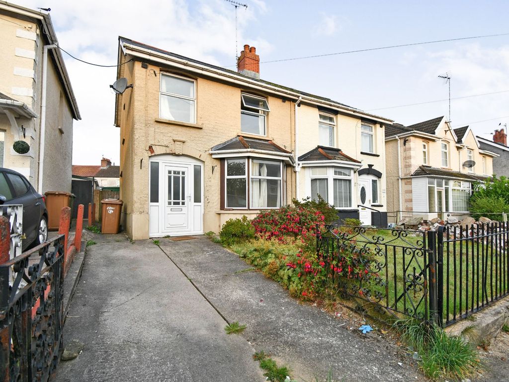 3 bed semidetached house for sale in Bedwellty Road, Cefn Fforest NP12