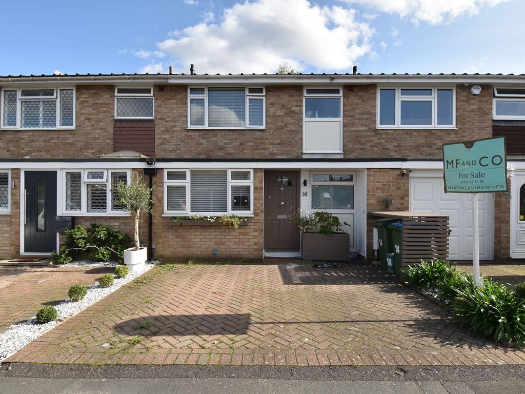 3 bed terraced house for sale in Montague Close, WaltonOnThames KT12