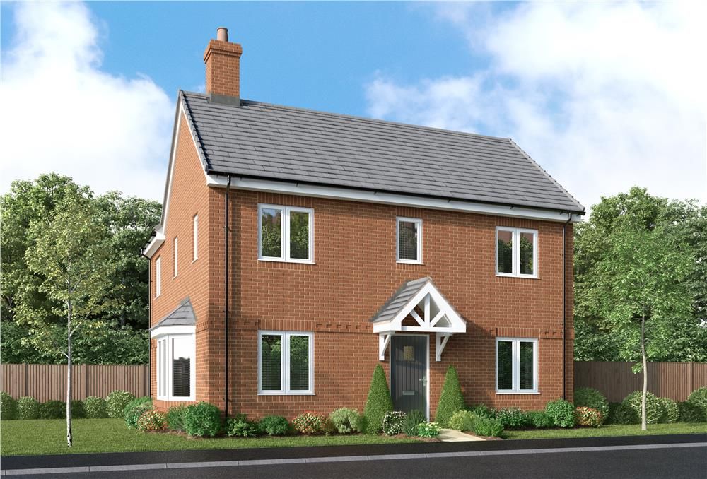 New home, 4 bed detached house for sale in "Darley" at Winchester Road