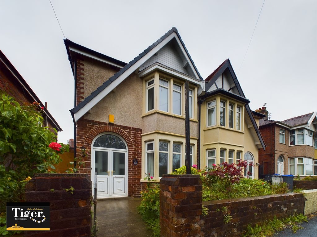 3 bed semidetached house for sale in Devonshire Road, Blackpool FY2, £