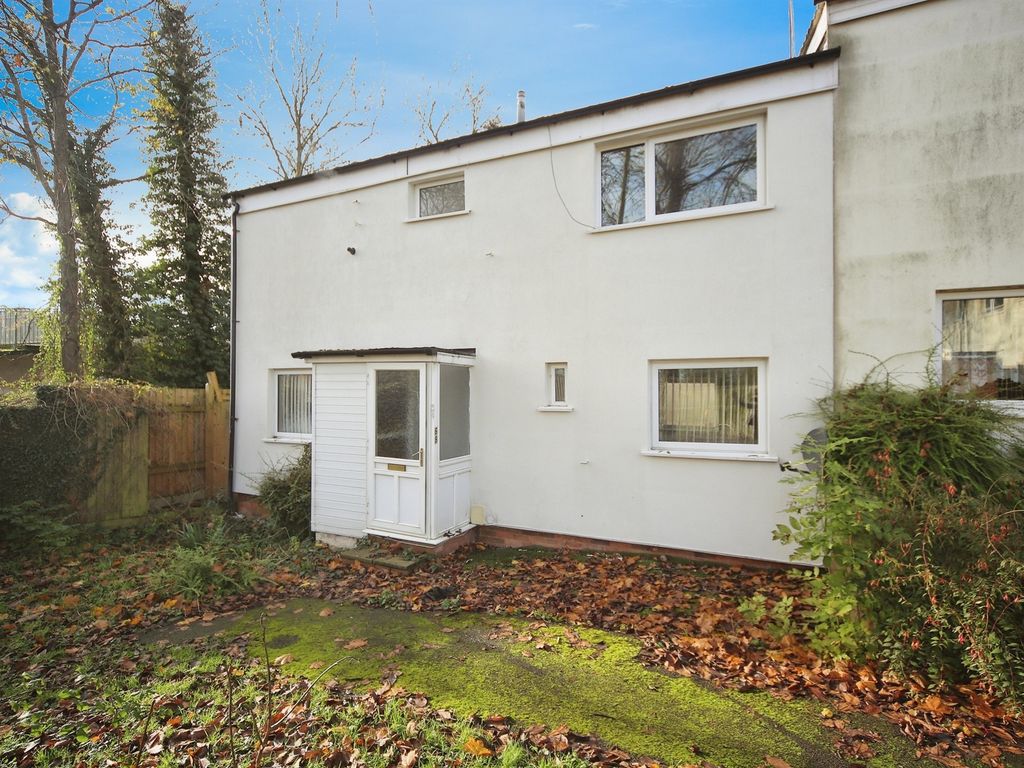 3 bed end terrace house for sale in Rushock Close, Redditch B98, £