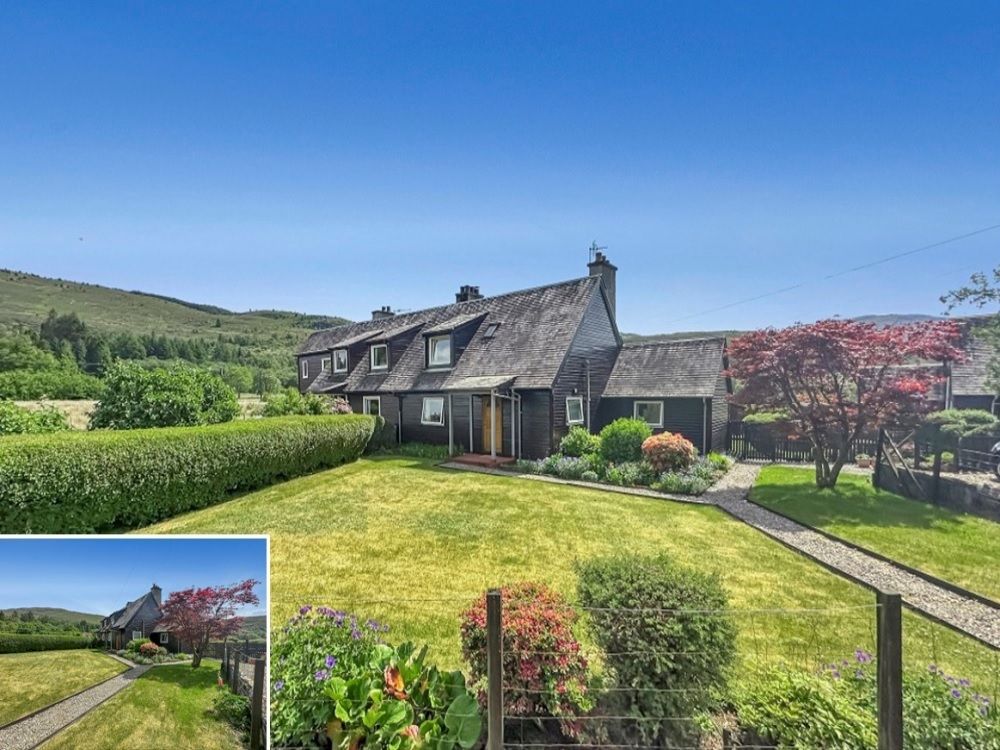 3 bed semidetached house for sale in Forestry Houses, Inchree, Onich