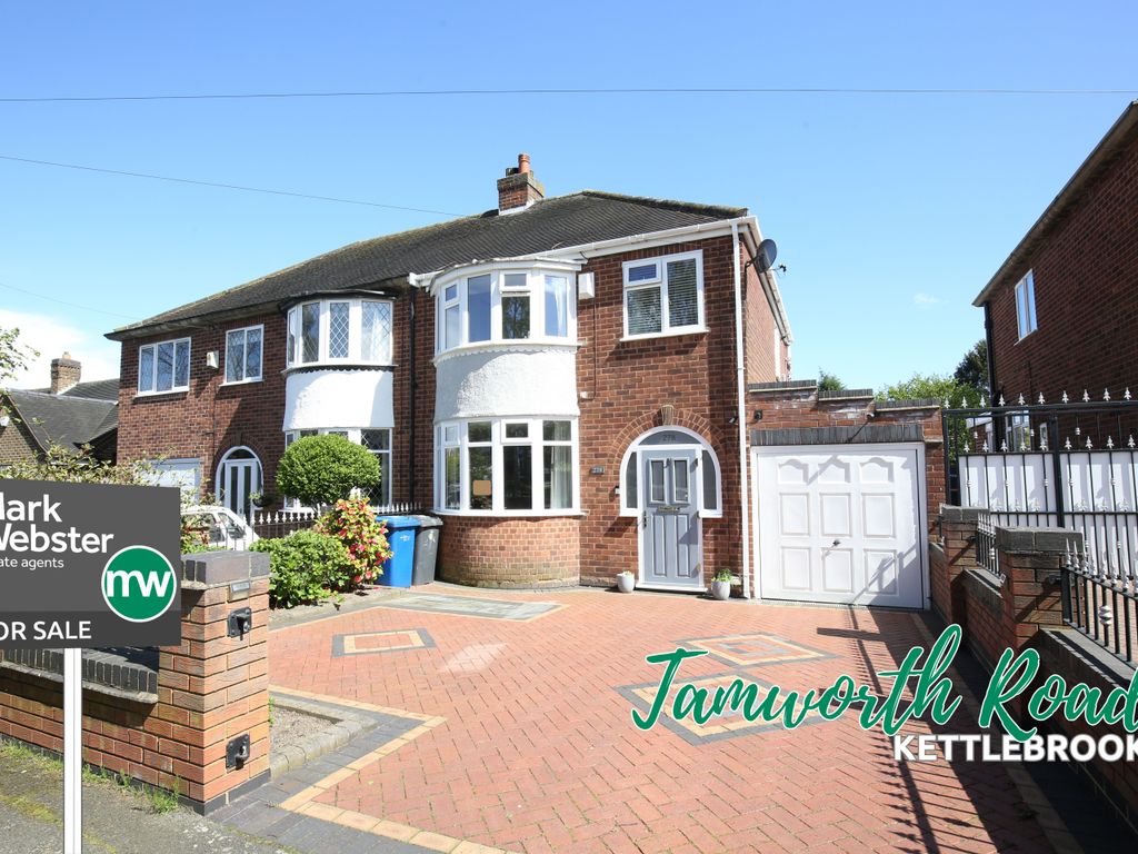 3 bed semidetached house for sale in Tamworth Road, Kettlebrook