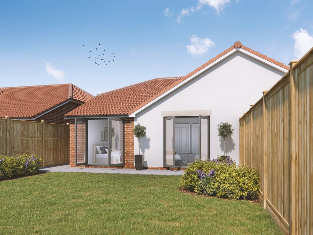 New home, 3 bed bungalow for sale in Bures Road, Great Cornard, Sudbury