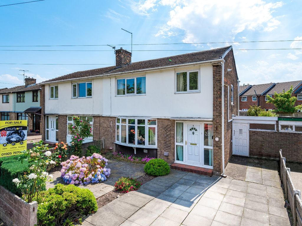 3 bed semidetached house for sale in Medway Road, Culcheth, Warrington