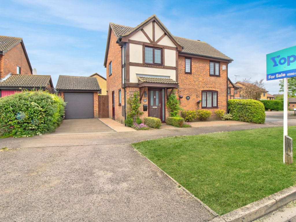 3 bed detached house for sale in Kirby Drive, Luton LU3 Zoopla