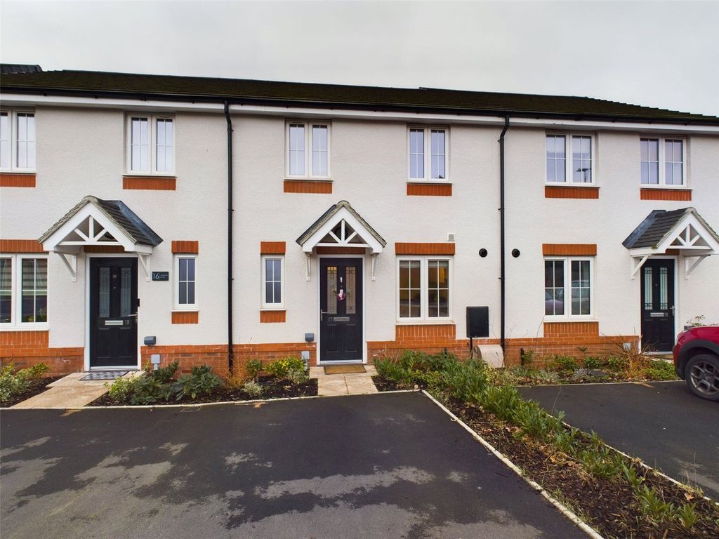 New home, 2 bed terraced house for sale in Augusta Drive, Worcester