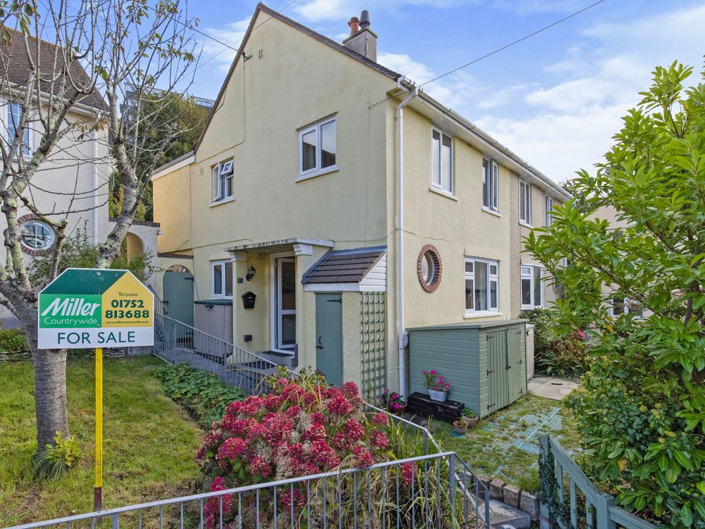 4 bed semidetached house for sale in Hillside Terrace, Downderry