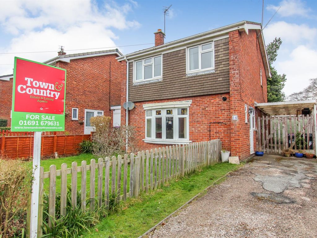 3 bed detached house for sale in Pen Y Cae Close, Gobowen, Oswestry