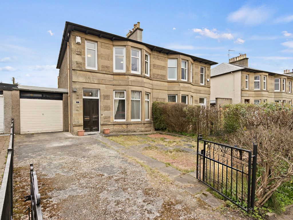 3 bed semidetached house for sale in Mill Road, Clydebank G81, £