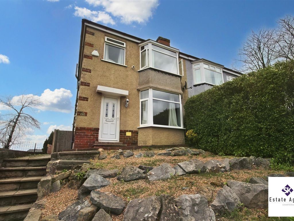 3 bed semidetached house for sale in Greenhill Main Road, Sheffield S8