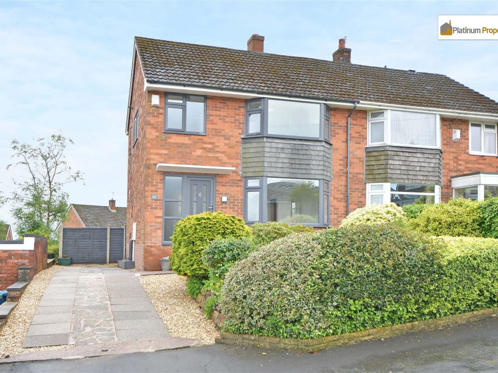 3 bed semidetached house for sale in Golborn Avenue, Meir Heath ST3, £