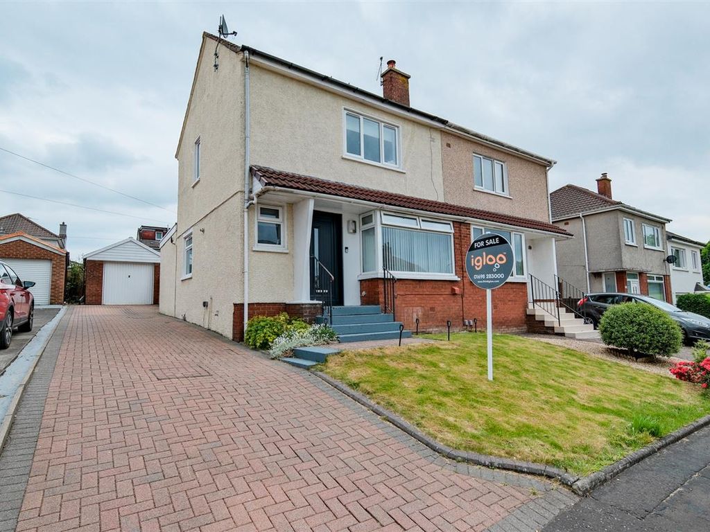 3 bed semidetached house for sale in Moray Gardens, Uddingston