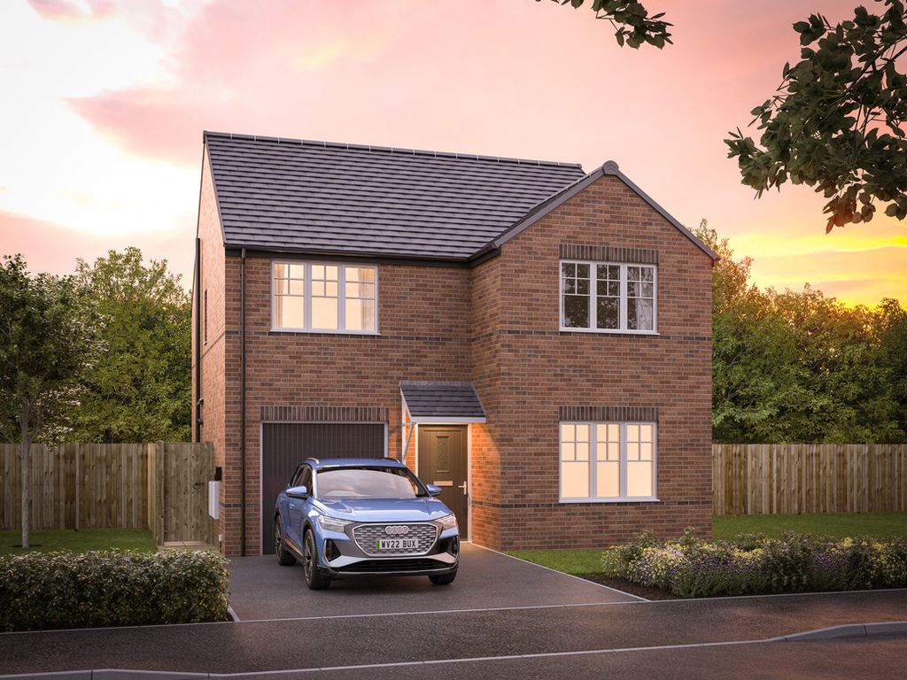 New home, 4 bed detached house for sale in "The Wentbridge" at Cookson