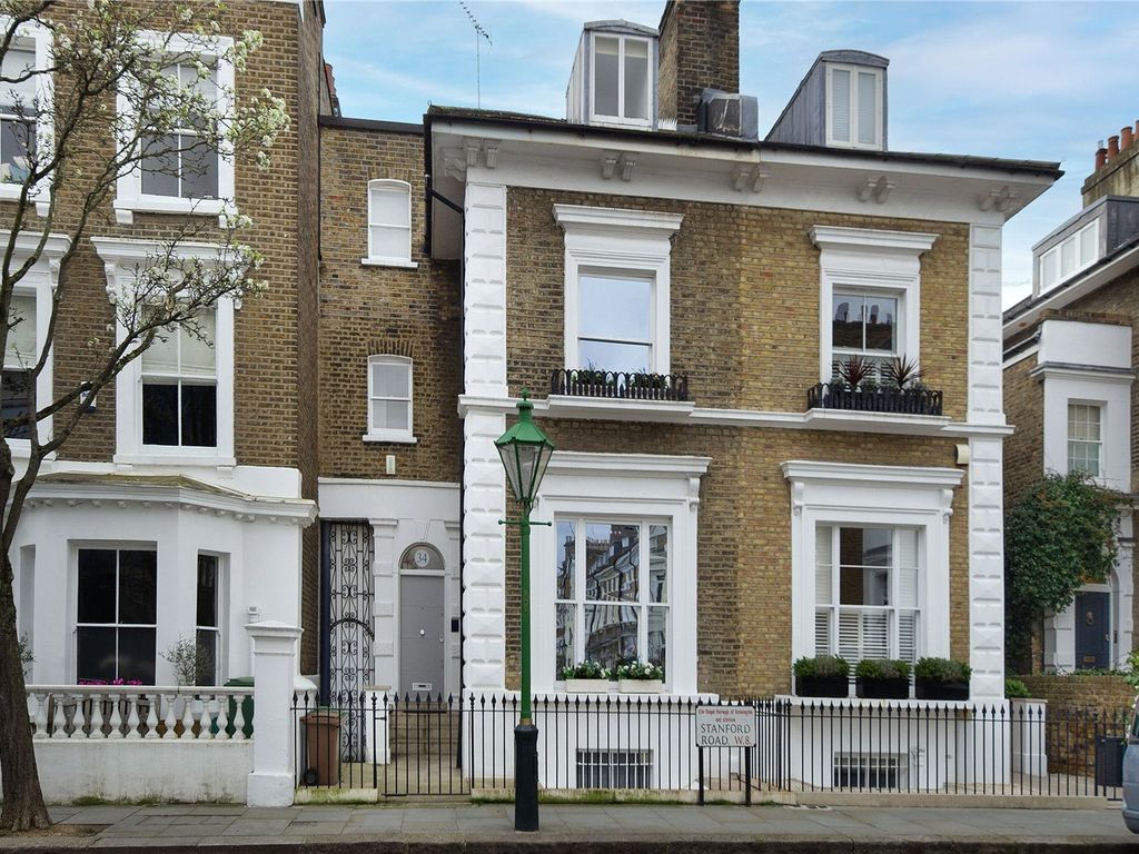 4 bed terraced house for sale in Stanford Road, Kensington, London W8