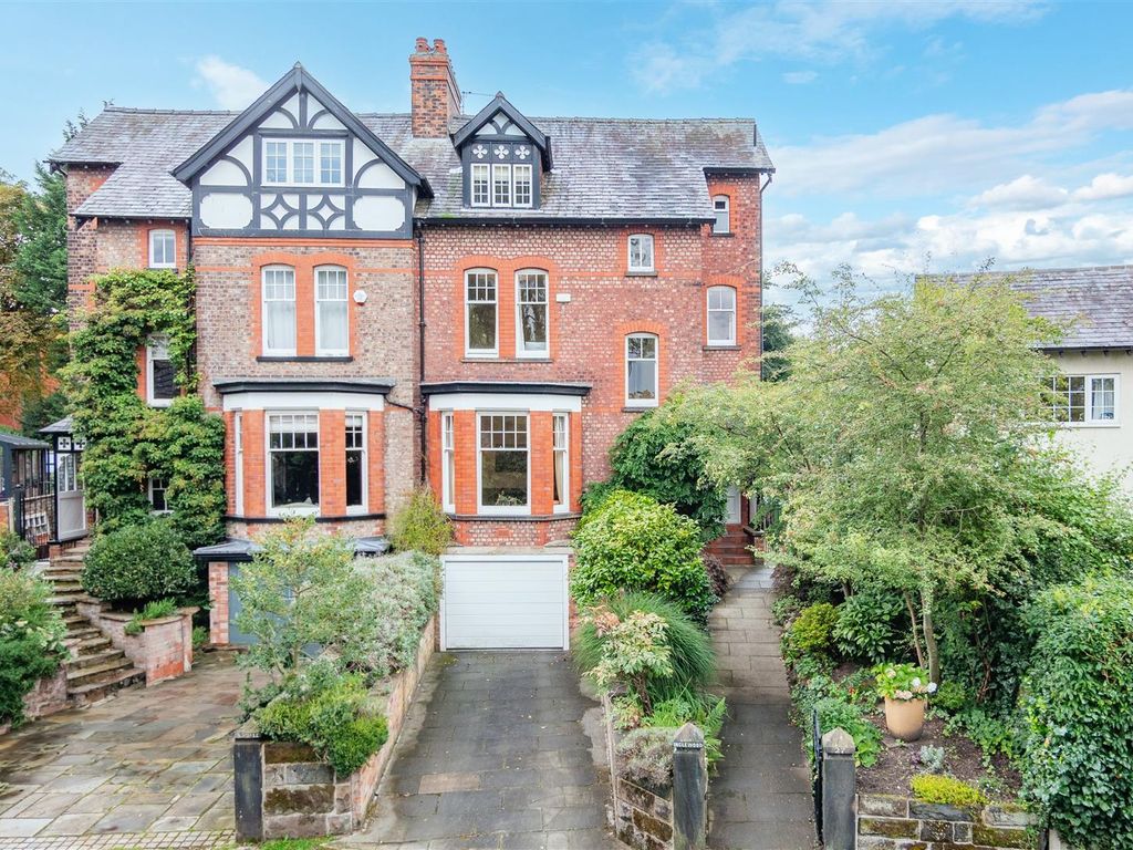 6 bed semidetached house for sale in Burlington Road, Altrincham WA14