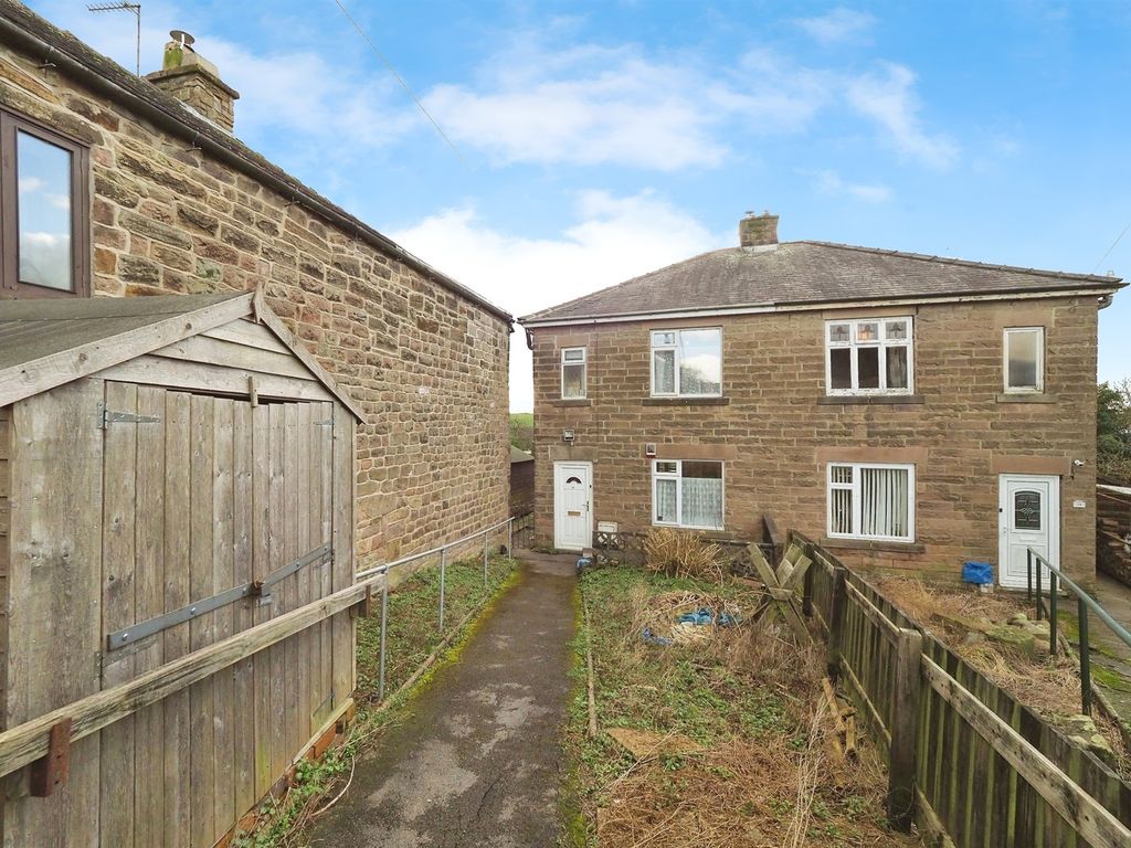 2 bed semidetached house for sale in Cromford Road, Crich, Matlock DE4