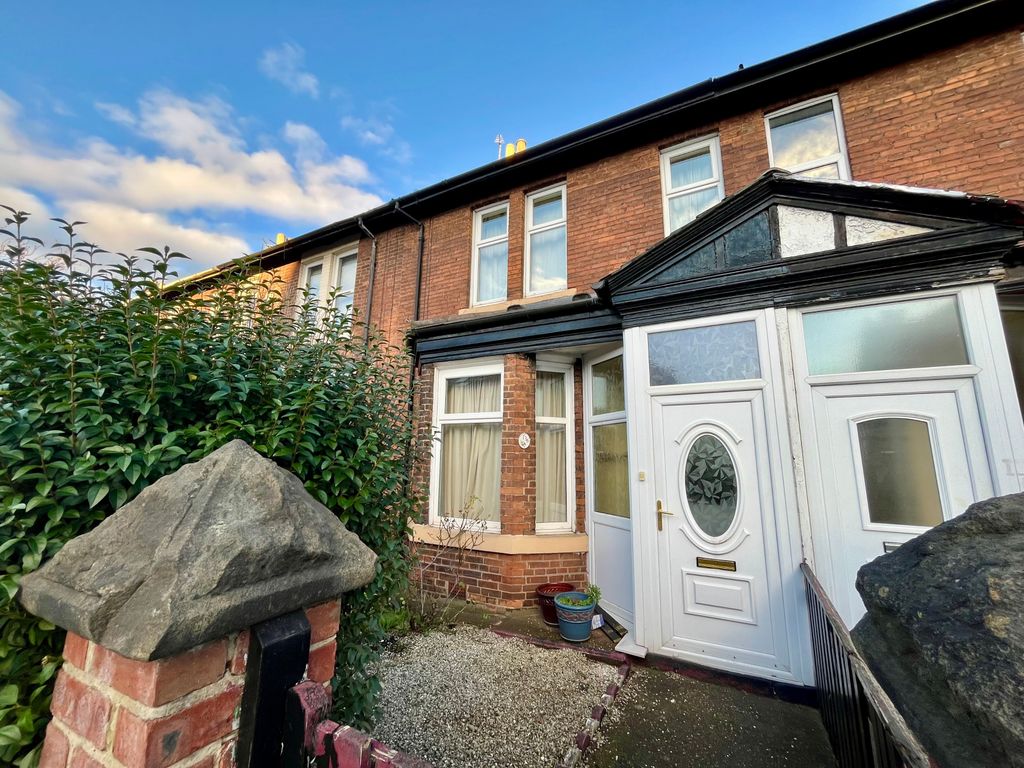 3 bed terraced house to rent in Chillingham Road, Heaton, Newcastle