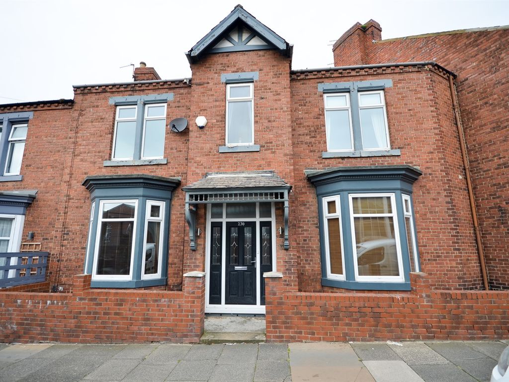 3 bed terraced house for sale in Dean Road, South Shields NE33, £