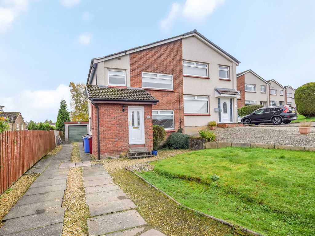 3 bed semidetached house for sale in Barnhill Drive, Hamilton ML3, £