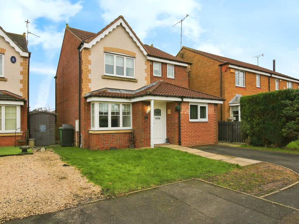 4 bed detached house for sale in Redwood Court, Ashington NE63, £187,500 Zoopla