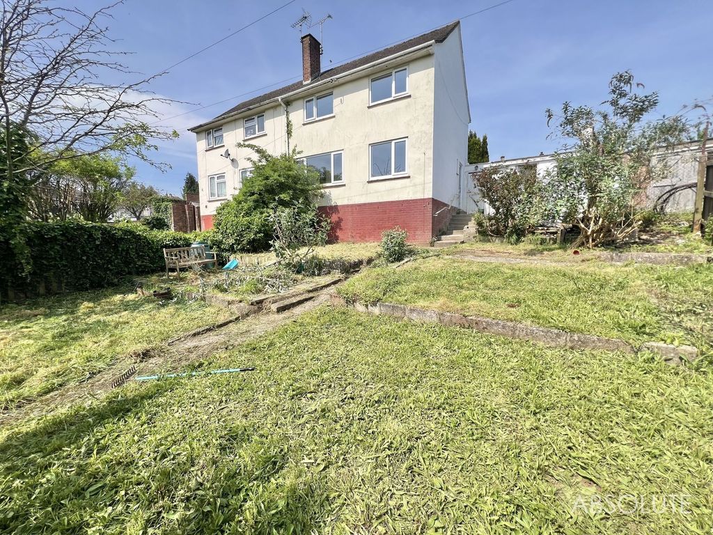 2 bed semidetached house for sale in Torridge Avenue, Torquay TQ2, £
