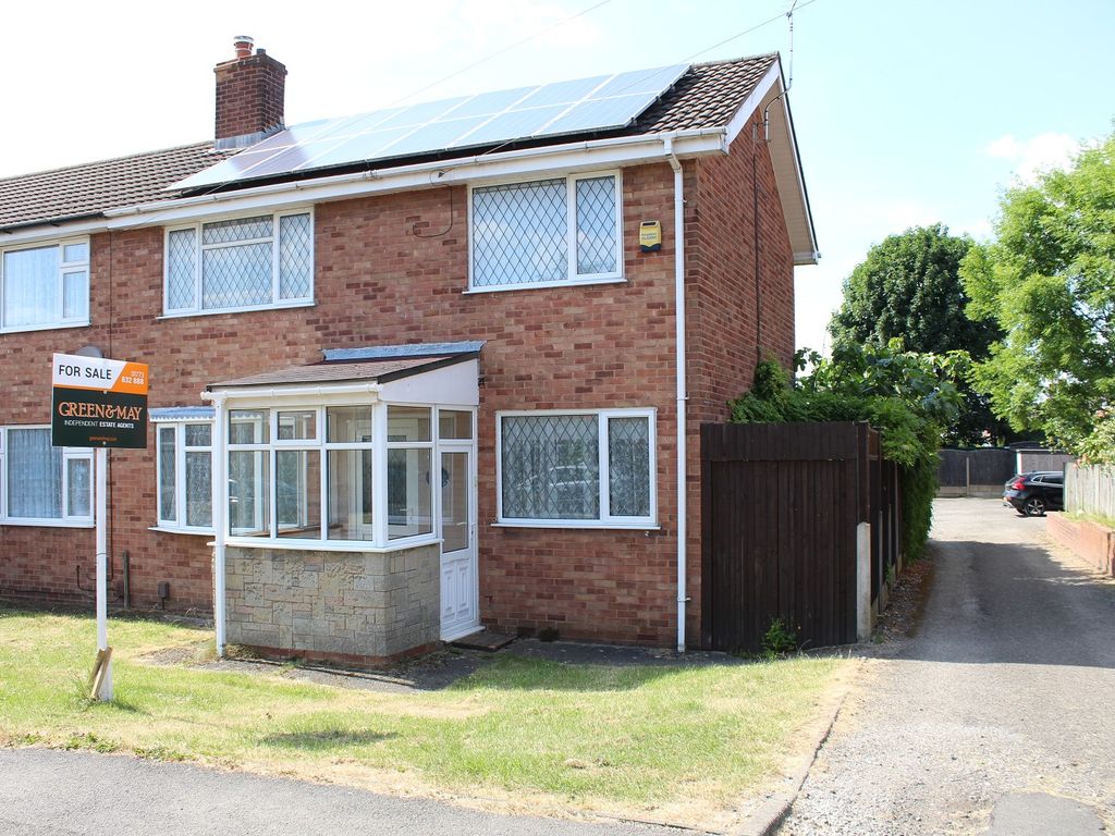 3 bed semidetached house for sale in Charnwood Crescent, Newton