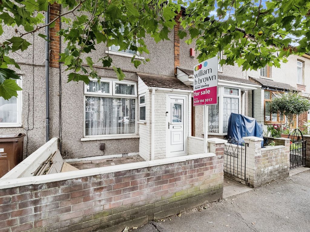 2 bed terraced house for sale in Wedderburn Road, Barking IG11, £