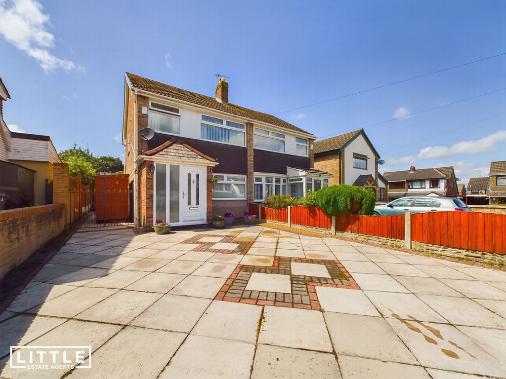 3 bed semidetached house for sale in Strathmore Grove, St. Helens WA9