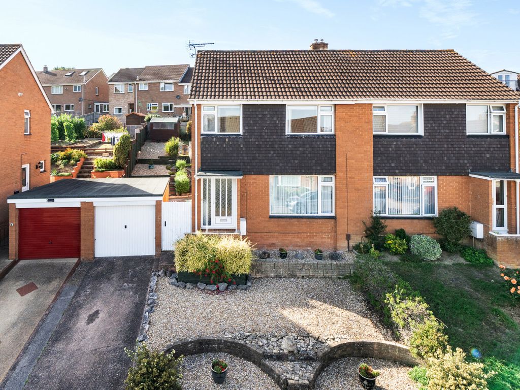3 bed semidetached house for sale in Edinburgh Drive, Exwick, Exeter