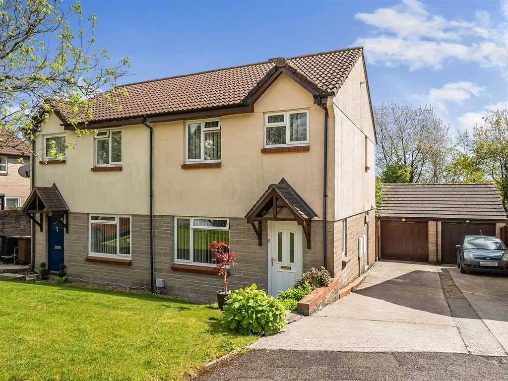 3 bed semidetached house for sale in Plover Rise, Ivybridge PL21, £