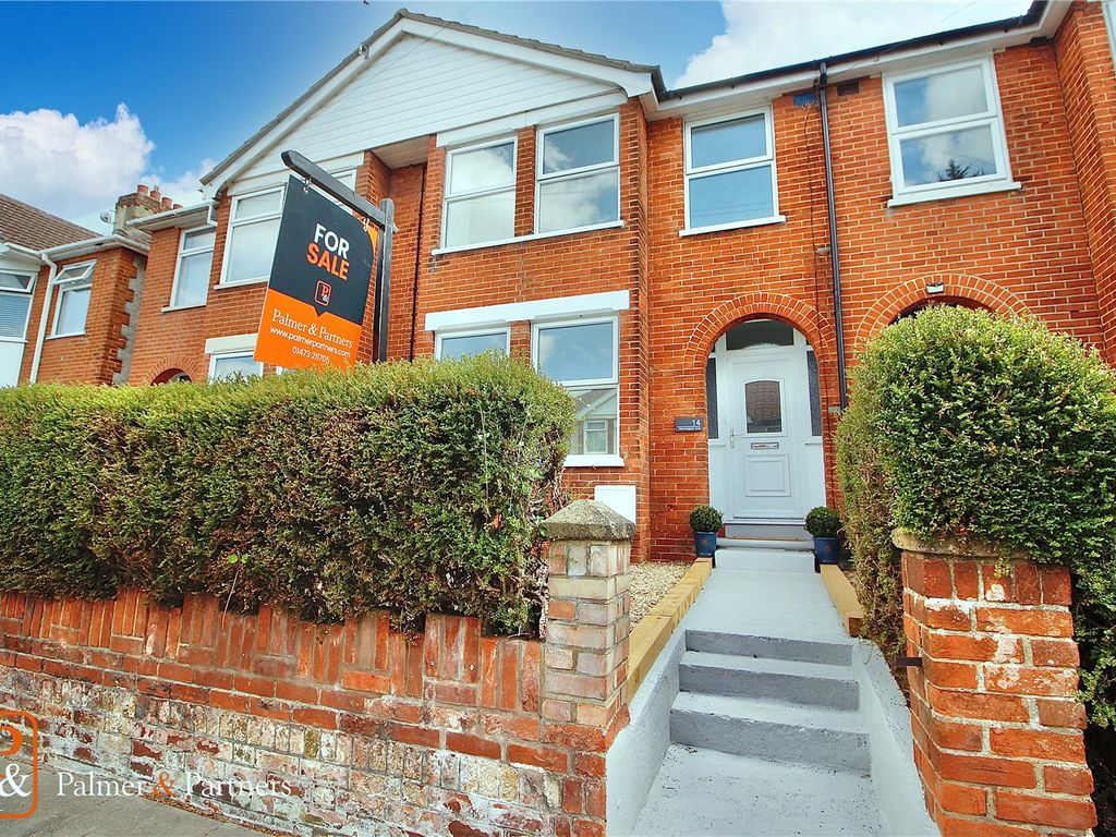 3 bed terraced house for sale in Mornington Avenue, Ipswich, Suffolk IP1 Zoopla