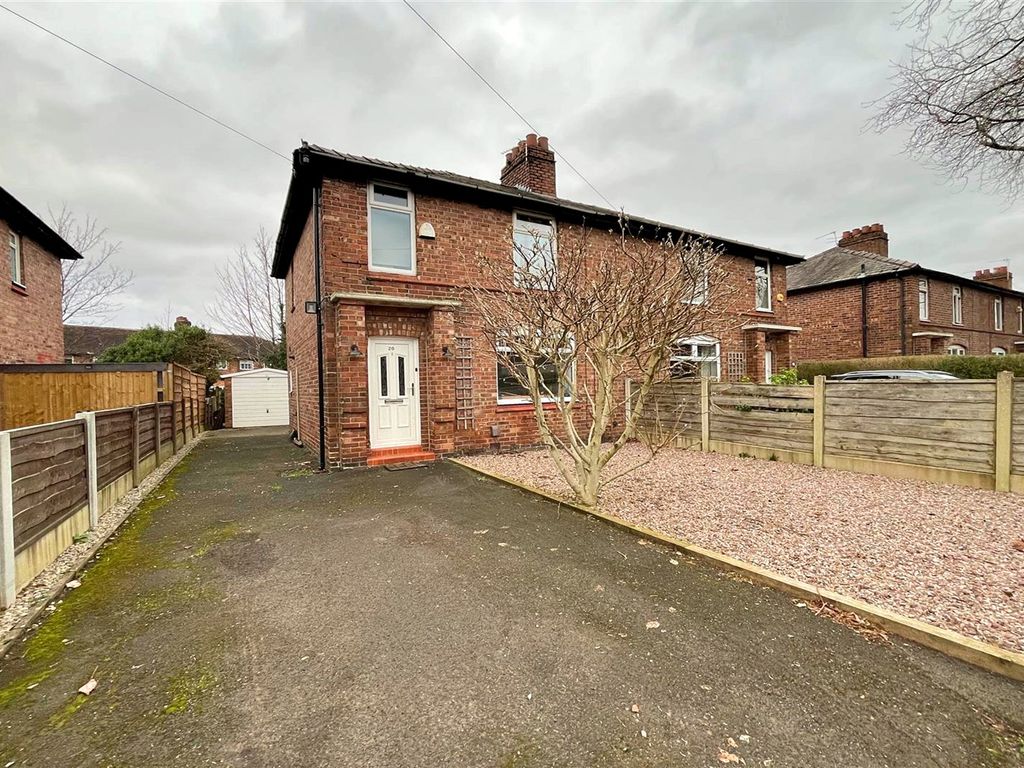 3 bed semidetached house for sale in Hulme Road, Sale M33, £325,000