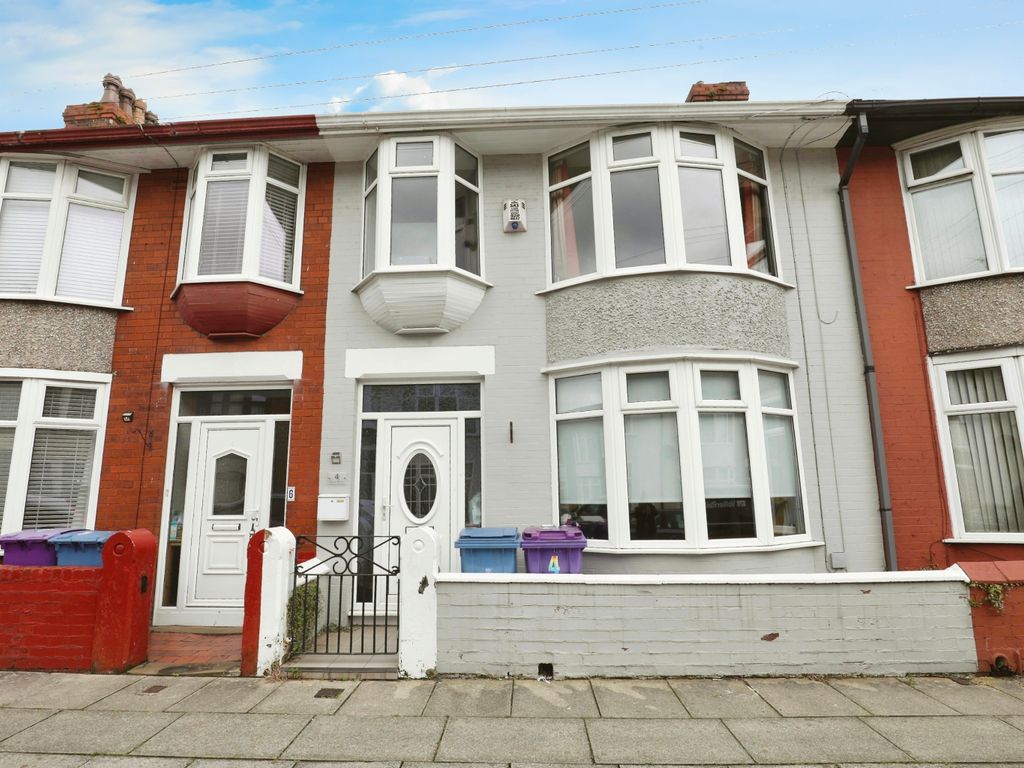 3 bed terraced house for sale in Lyncot Road, Liverpool L9, £165,000