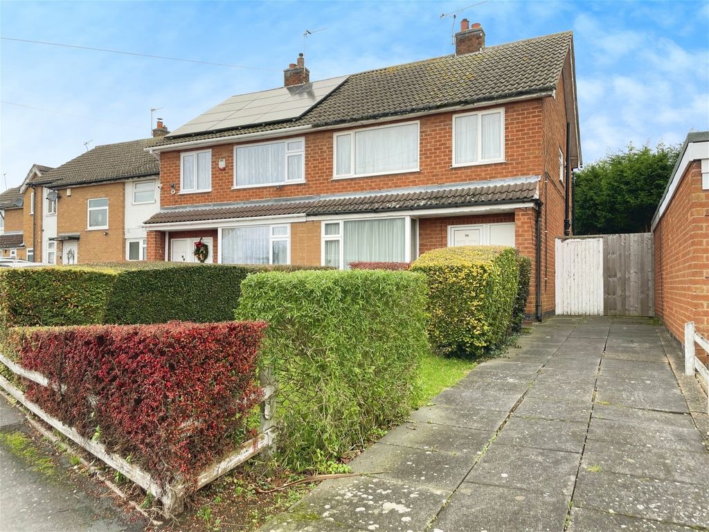 3 bed semidetached house for sale in Rockhill Drive, Mountsorrel, Loughborough LE12, £240,000