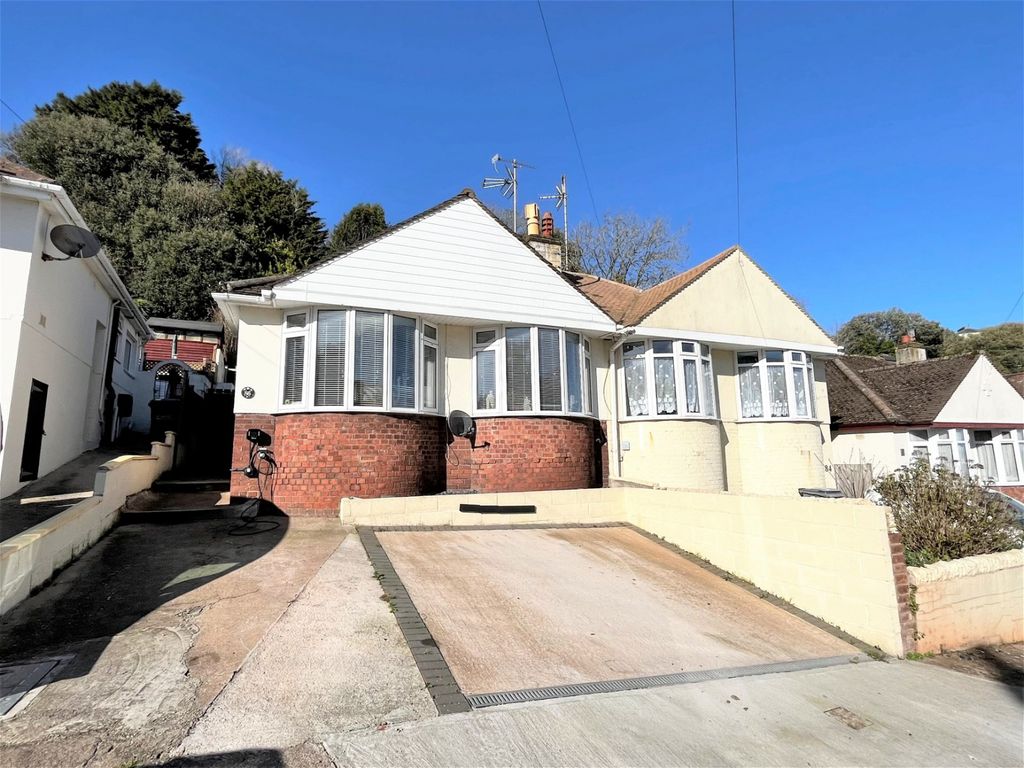 2 bed semidetached bungalow for sale in Clifton Road, Paignton TQ3