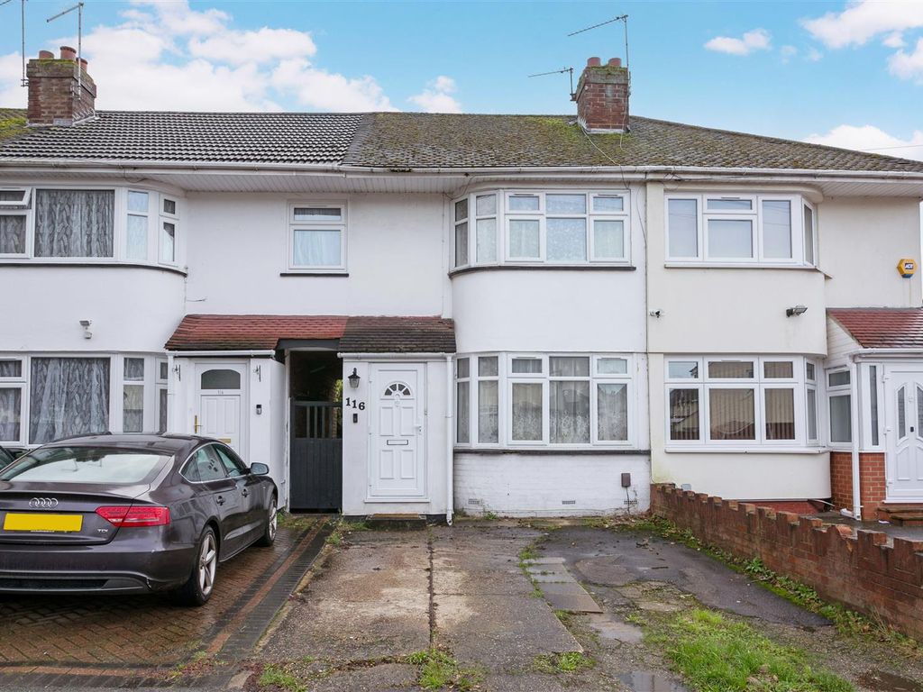 2 bed terraced house for sale in Bower Way, Cippenham, Slough SL1, £