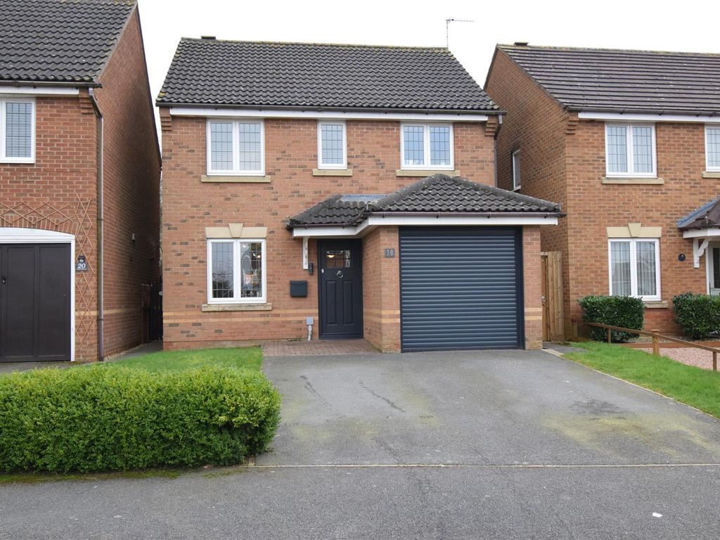 3 bed detached house for sale in Battleflat Drive, Ellistown, Coalville