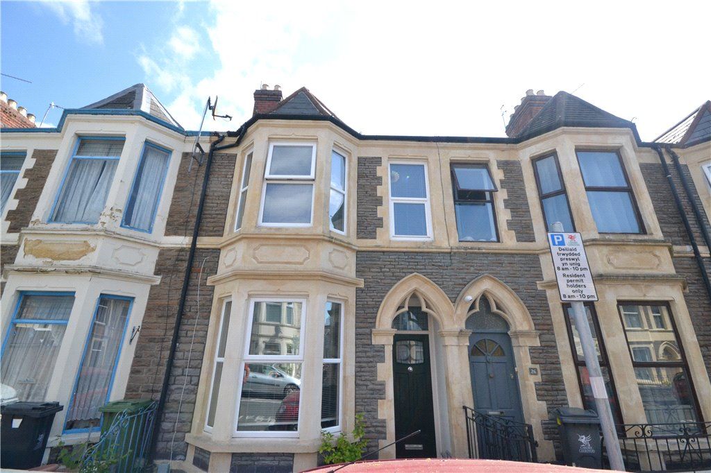 3 bed terraced house for sale in Tewkesbury Place, Cathays, Cardiff