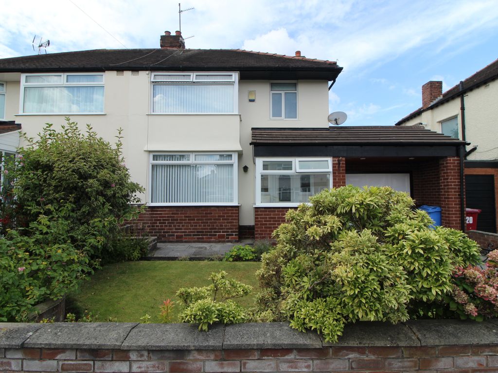 3 bed semidetached house for sale in Gladstone Avenue, Broadgreen