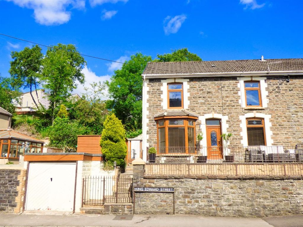 3 bed semidetached house for sale in King Edward Street, Blaengarw