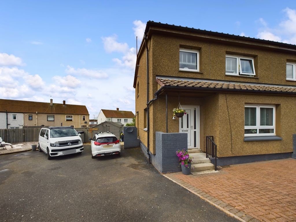 3 bed semidetached house for sale in Logangate Terrace, Cumnock