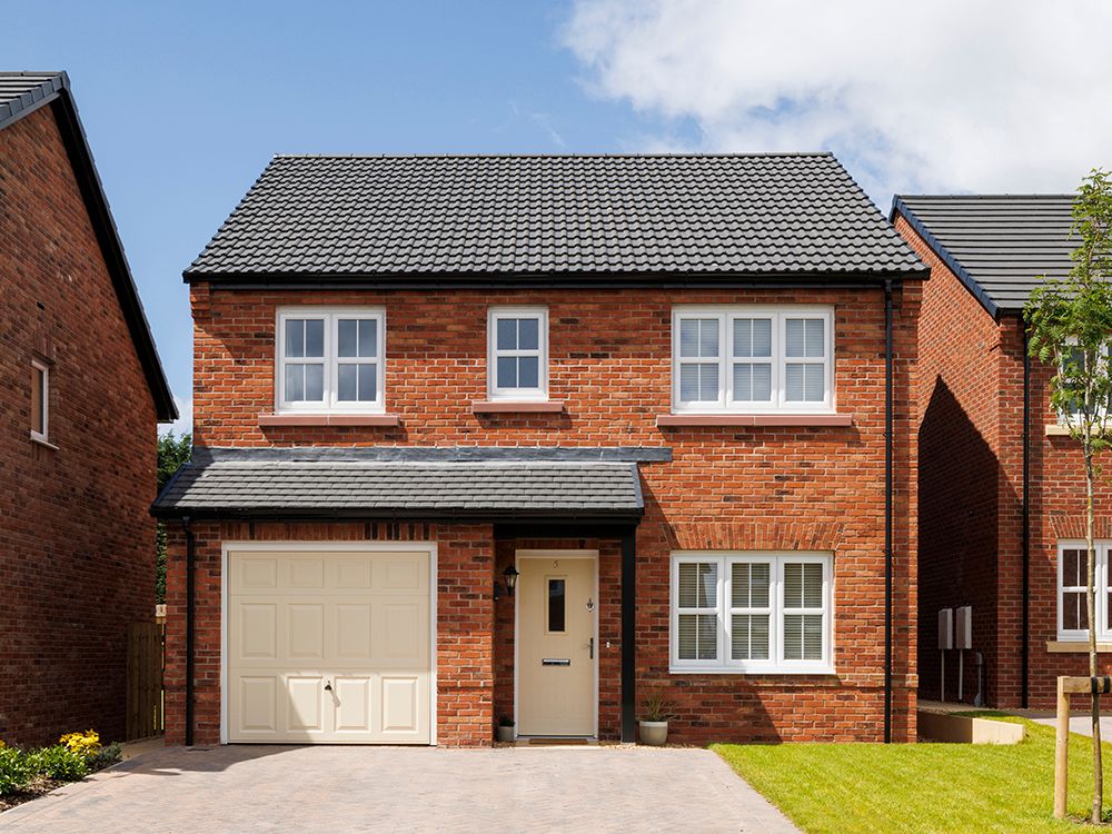 New home, 4 bed detached house for sale in "Pearson" at St. Edmunds