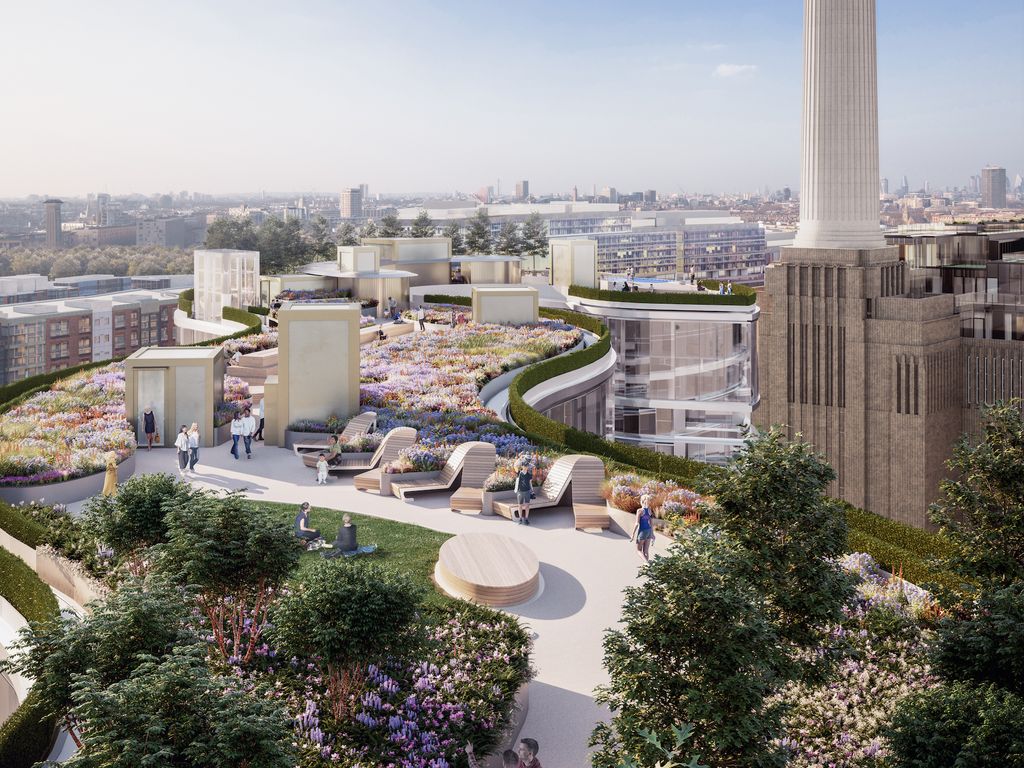 Battersea Power Station, Roof Garden Building, London SW11