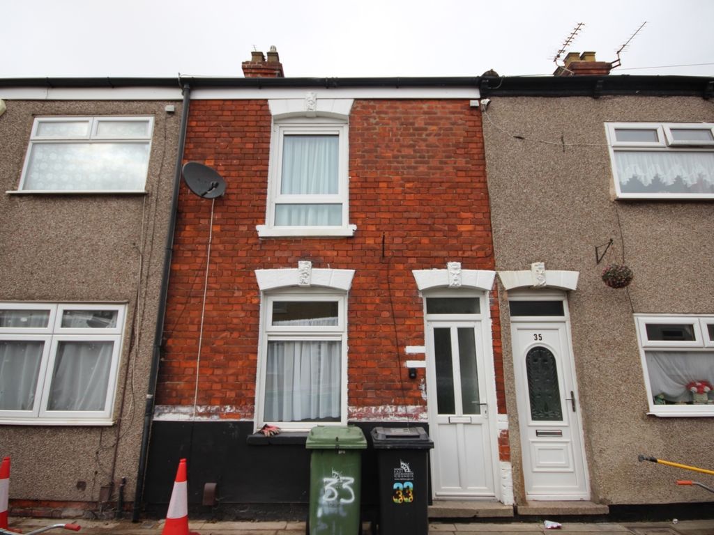 3 bed terraced house to rent in Harold Street, Grimsby DN32, £525 pcm